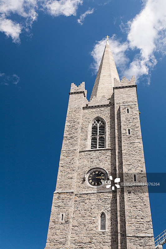 爱尔兰都柏林的圣帕特里克大教堂图片素材