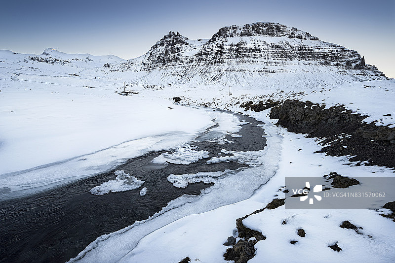 冬天的风景,冰岛图片素材