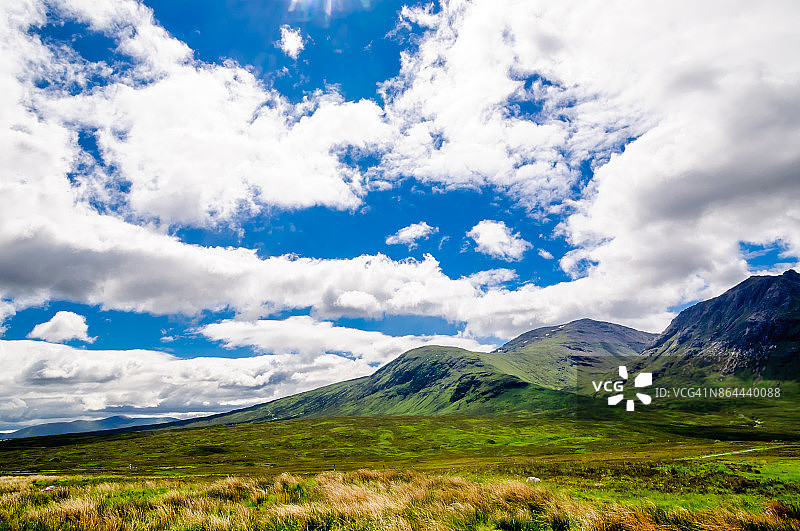 苏格兰高地景观图片素材