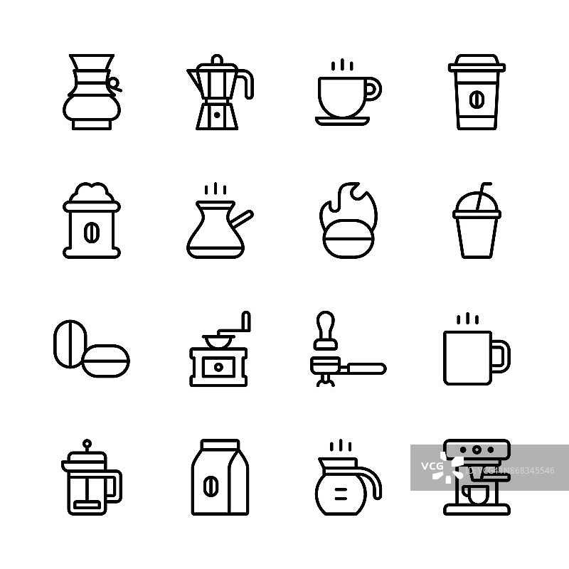 咖啡图标-系列图片素材