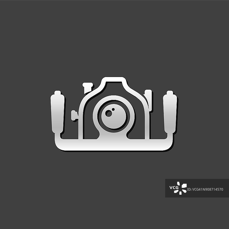 金属图标-水下摄像机图片素材