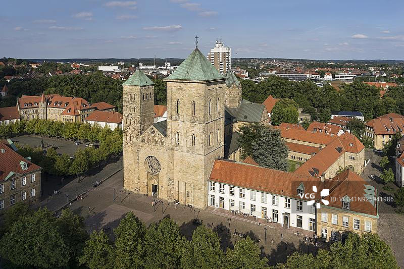 圣彼得大教堂，Osnabrueck，下萨克森州，德国图片素材
