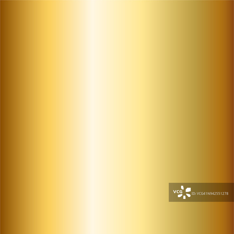 金箔纹理背景。现实的金色矢量优雅，闪光和金属梯度模板的黄金边框，框架，丝带设计。图片素材