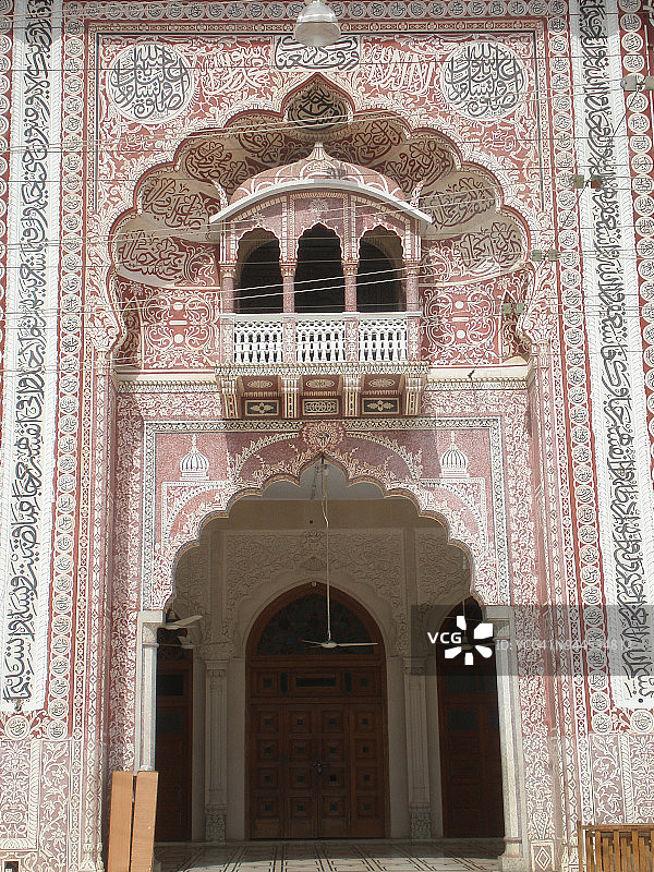 伊斯兰建筑，阿拉姆巴格-清真寺-巴基斯坦图片素材
