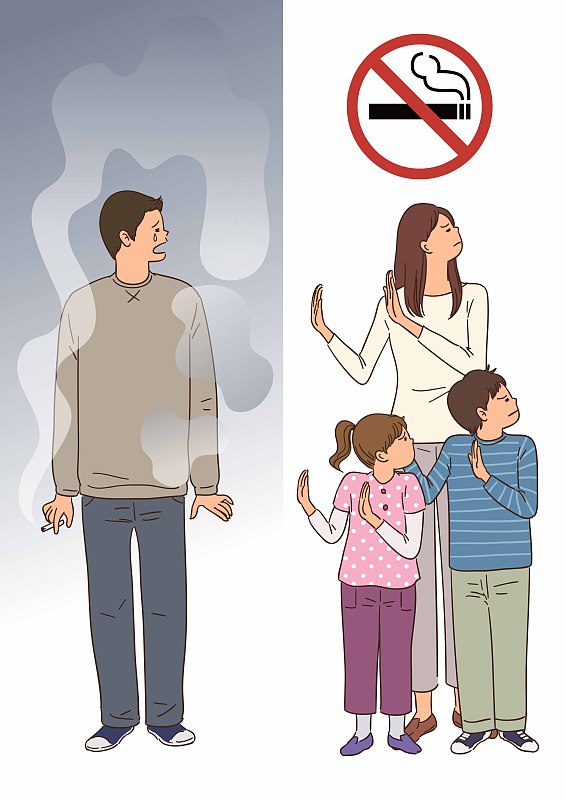 吸烟(问题)，吸烟(概念)，二手烟，吸烟(移动活动)，排斥(停止活动)，家庭，吸烟(吸烟问题)图片下载