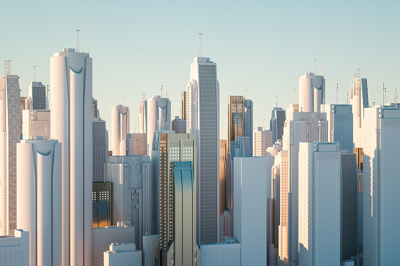 3D城市建筑图片下载