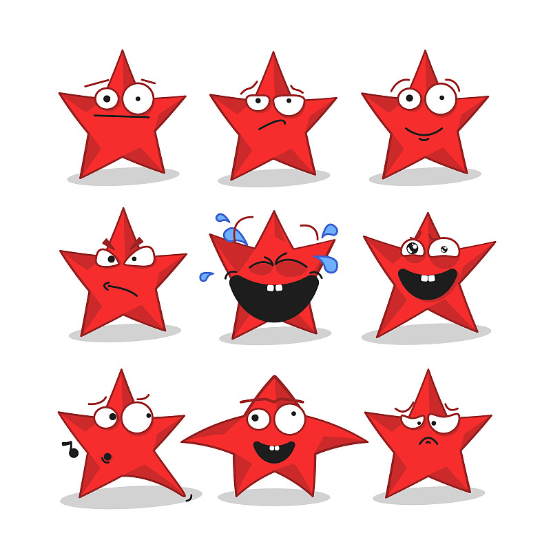 emoji三颗星星表情图片
