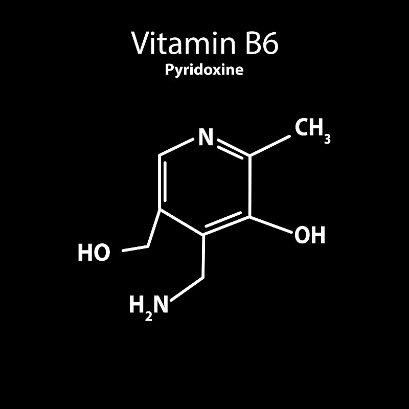 维生素b6结构式图片