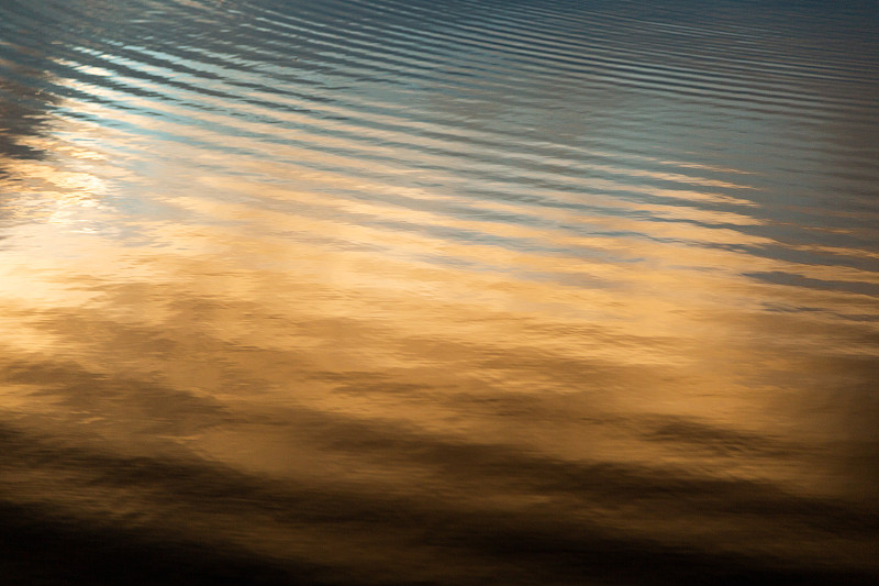 金色的涟漪在水中图片下载