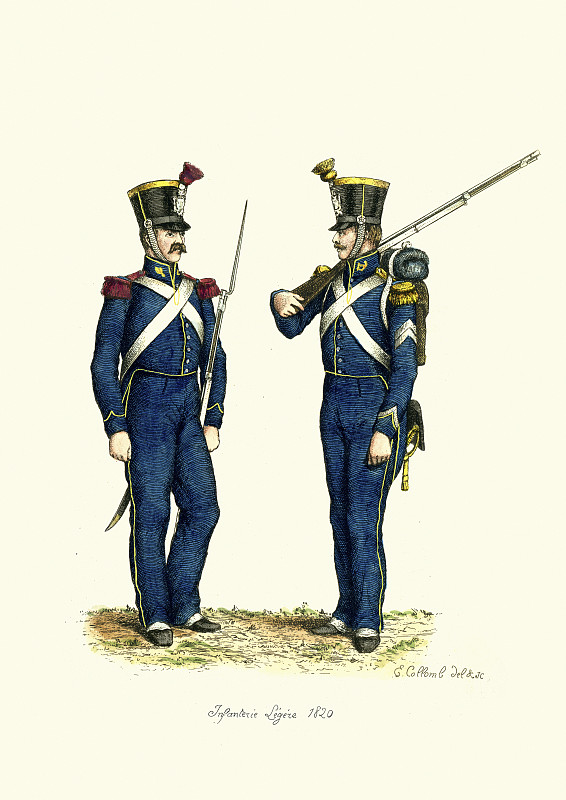 19世纪军服太帅图片