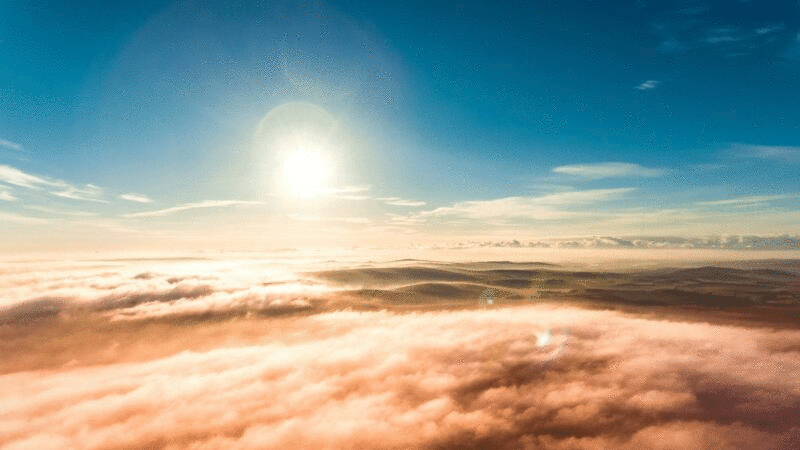 天空和云的景观，达特穆尔，英国图片下载