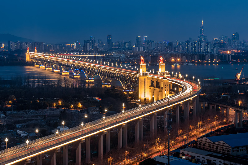 南京城市俯瞰图图片