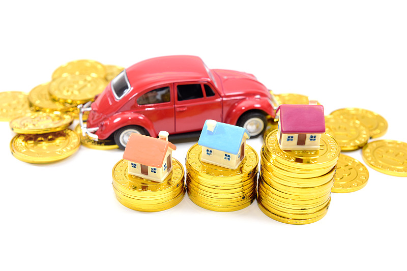 金融理财与房车消费素材图片素材