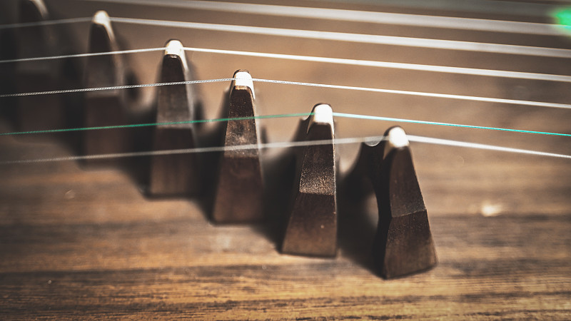 筝 中国古典乐器图片素材