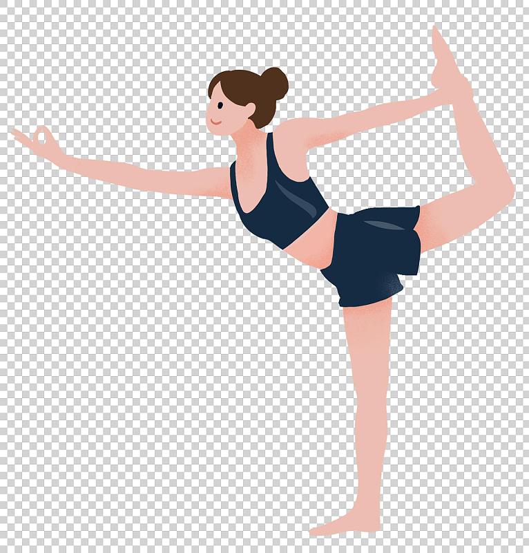 做瑜伽的女人1图片素材