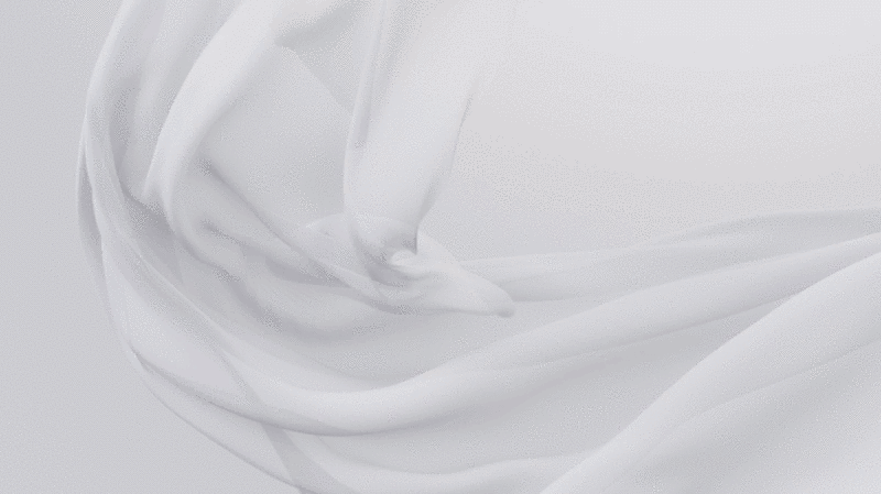 随风流动的白色布料3D渲染插画下载