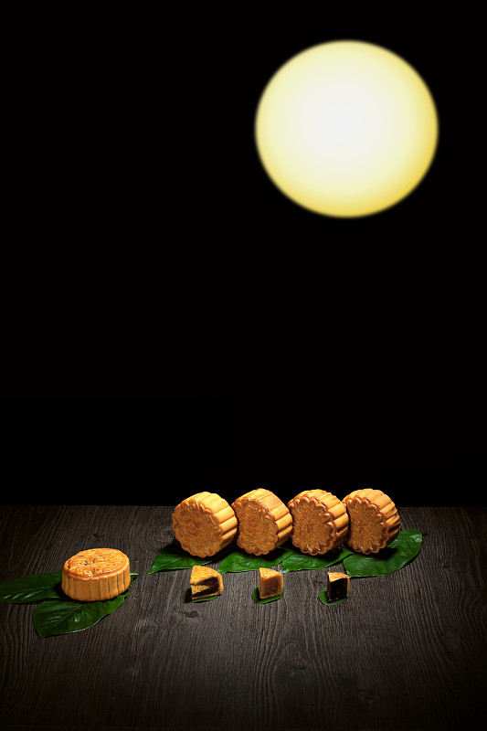 中秋传统美食月饼图片下载