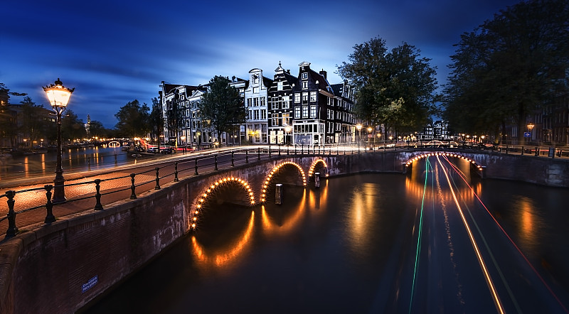 阿姆斯特丹的桥梁图片下载