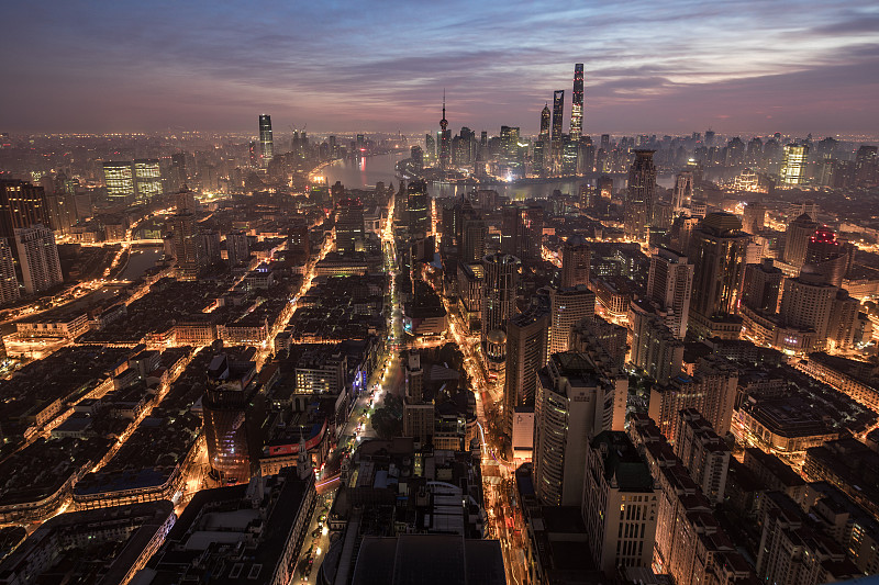 上海城市高清风光图片素材