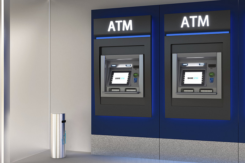 ATM机的详细图像图片下载