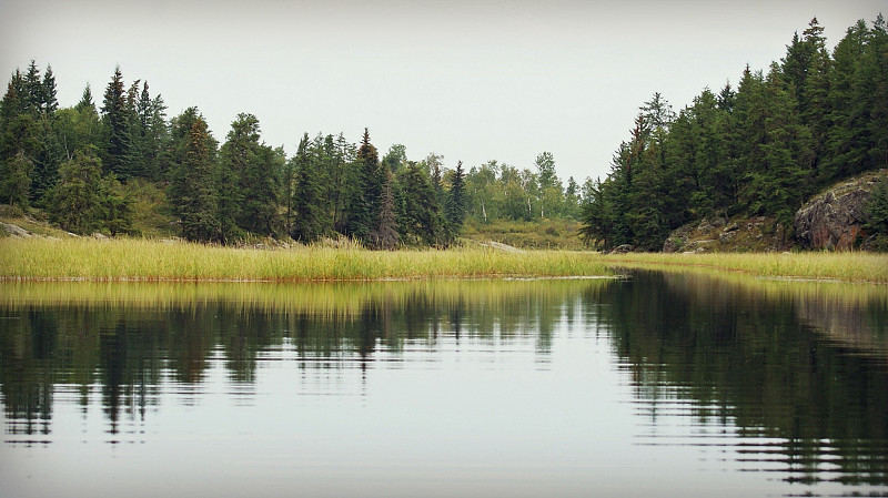 球童reflections-Manitoba湖图片下载