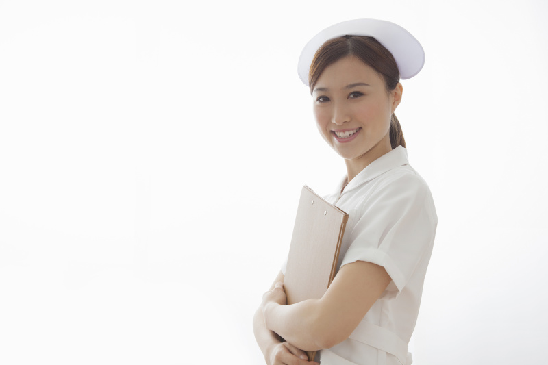 有医疗记录的日本护士图片下载