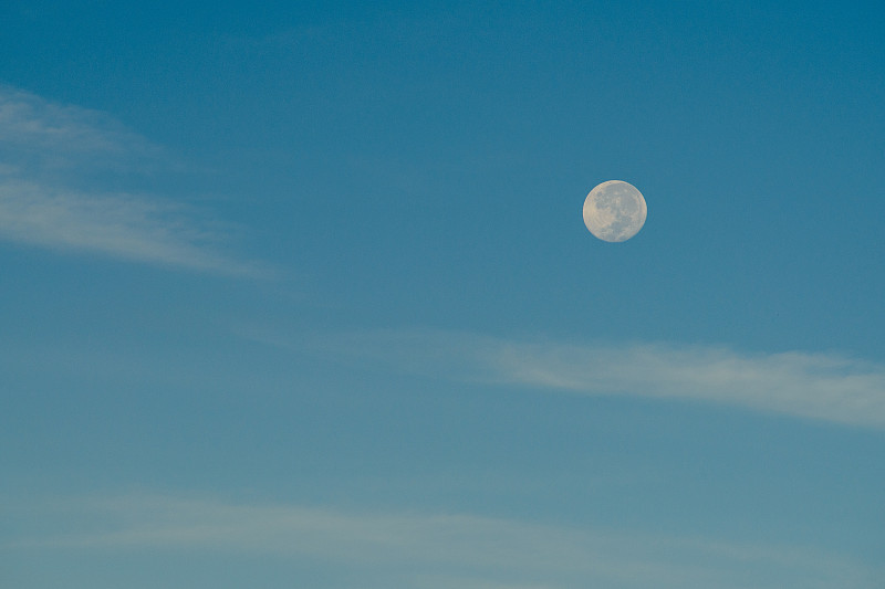金满堂月亮一片蓝天图片