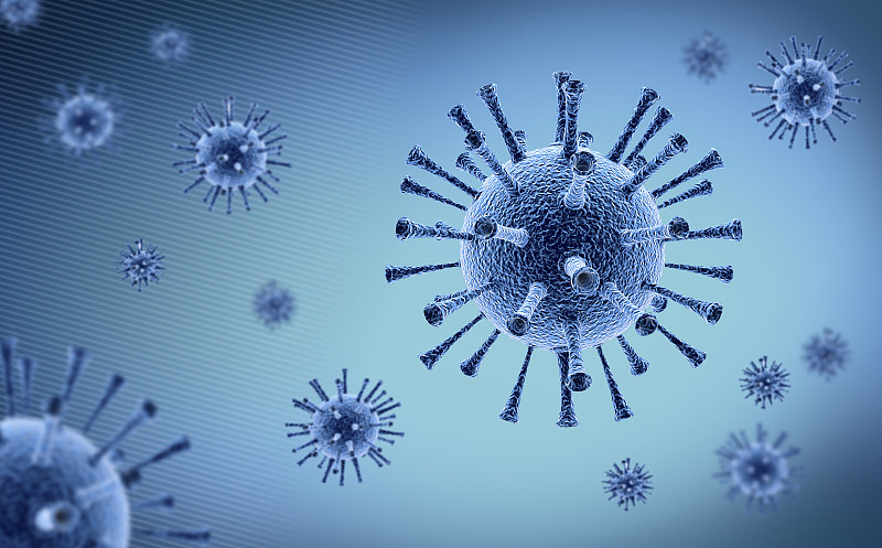 冠状病毒-微生物学和病毒学概念图片素材