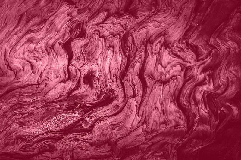 神秘的垃圾木制背景色调的颜色2023万岁品红。图片下载