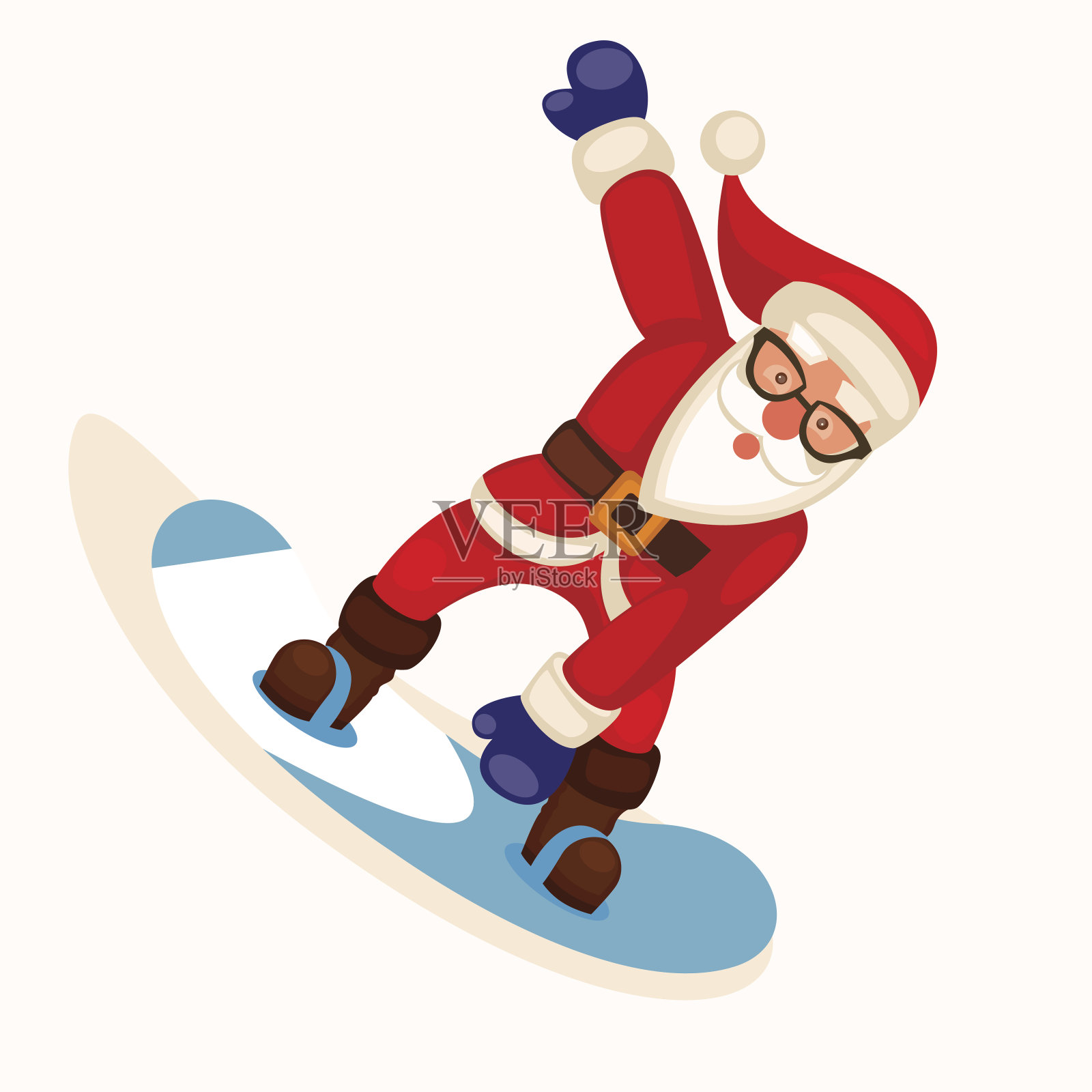 滑雪的圣诞老人图片设计元素素材免费下载(图片编号:763246)-六图网