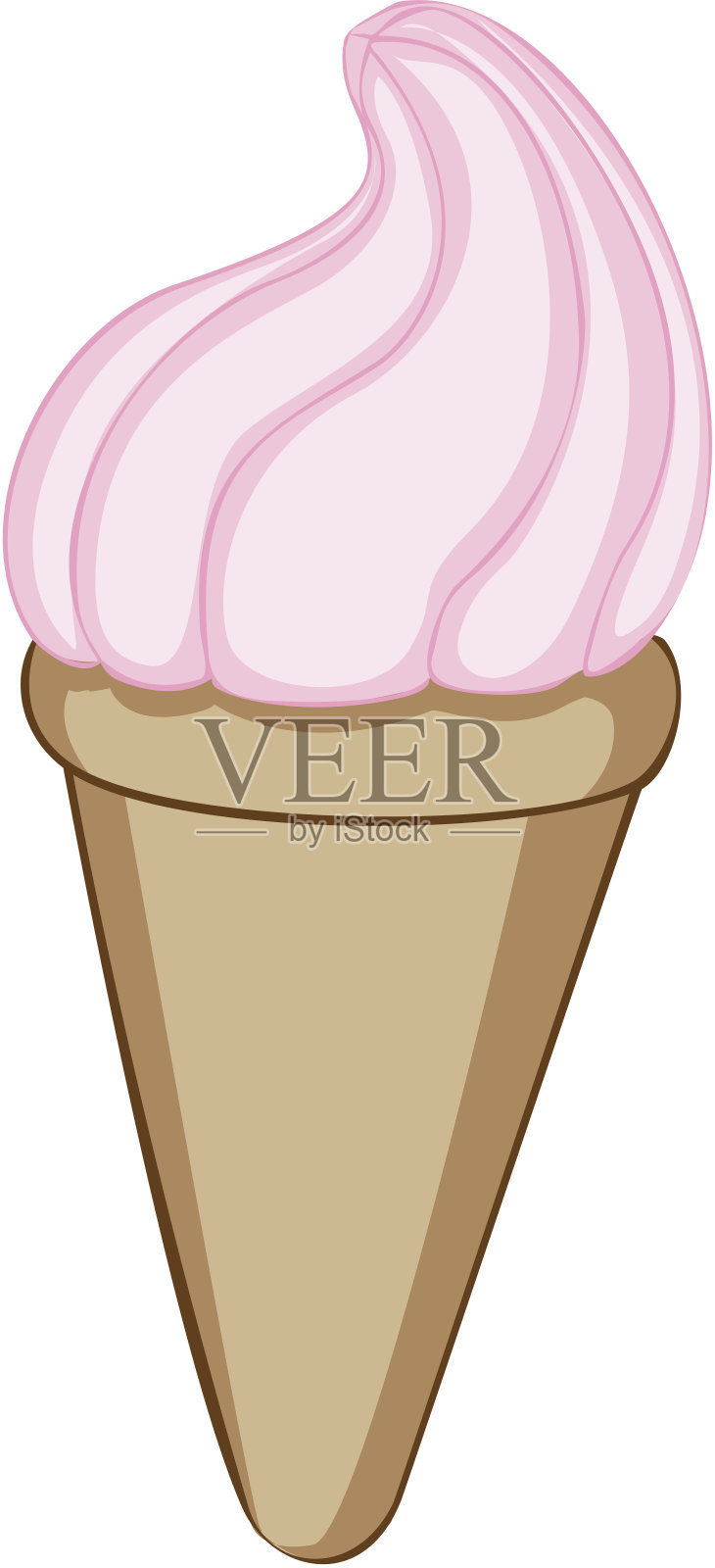 冰淇淋插画图片素材