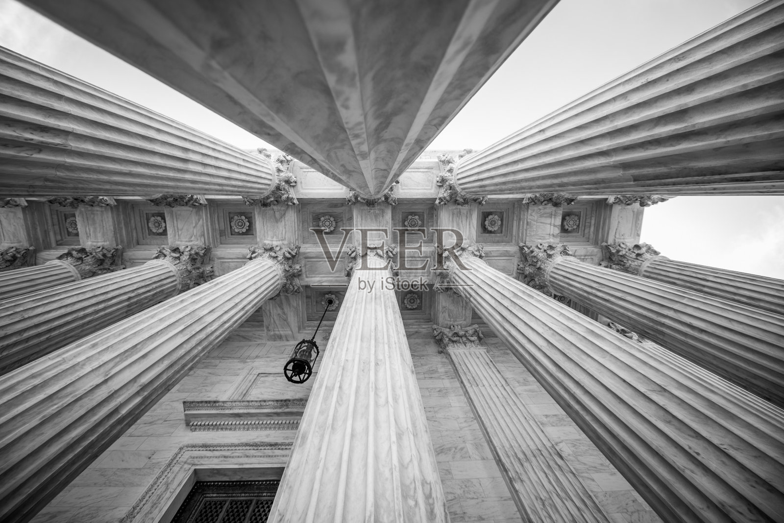 栏-美国最高法院照片摄影图片