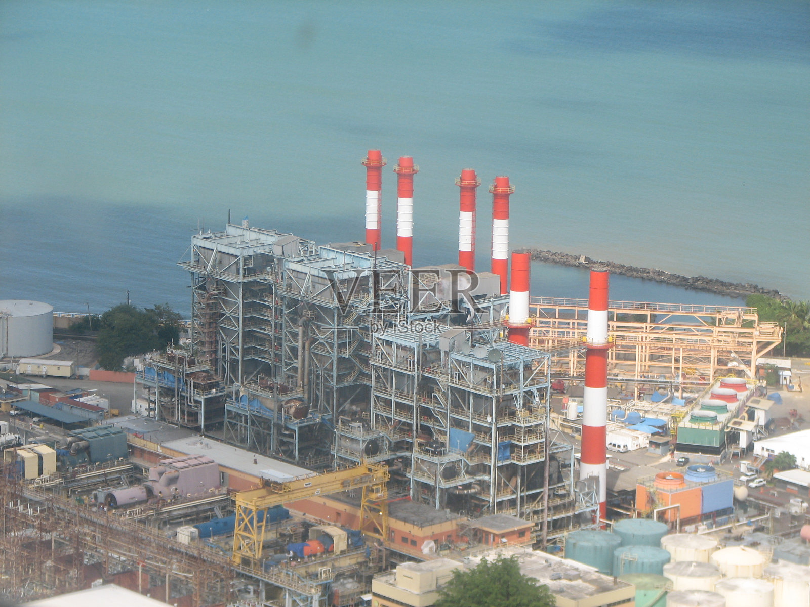 波多黎各电力管理局工厂照片摄影图片