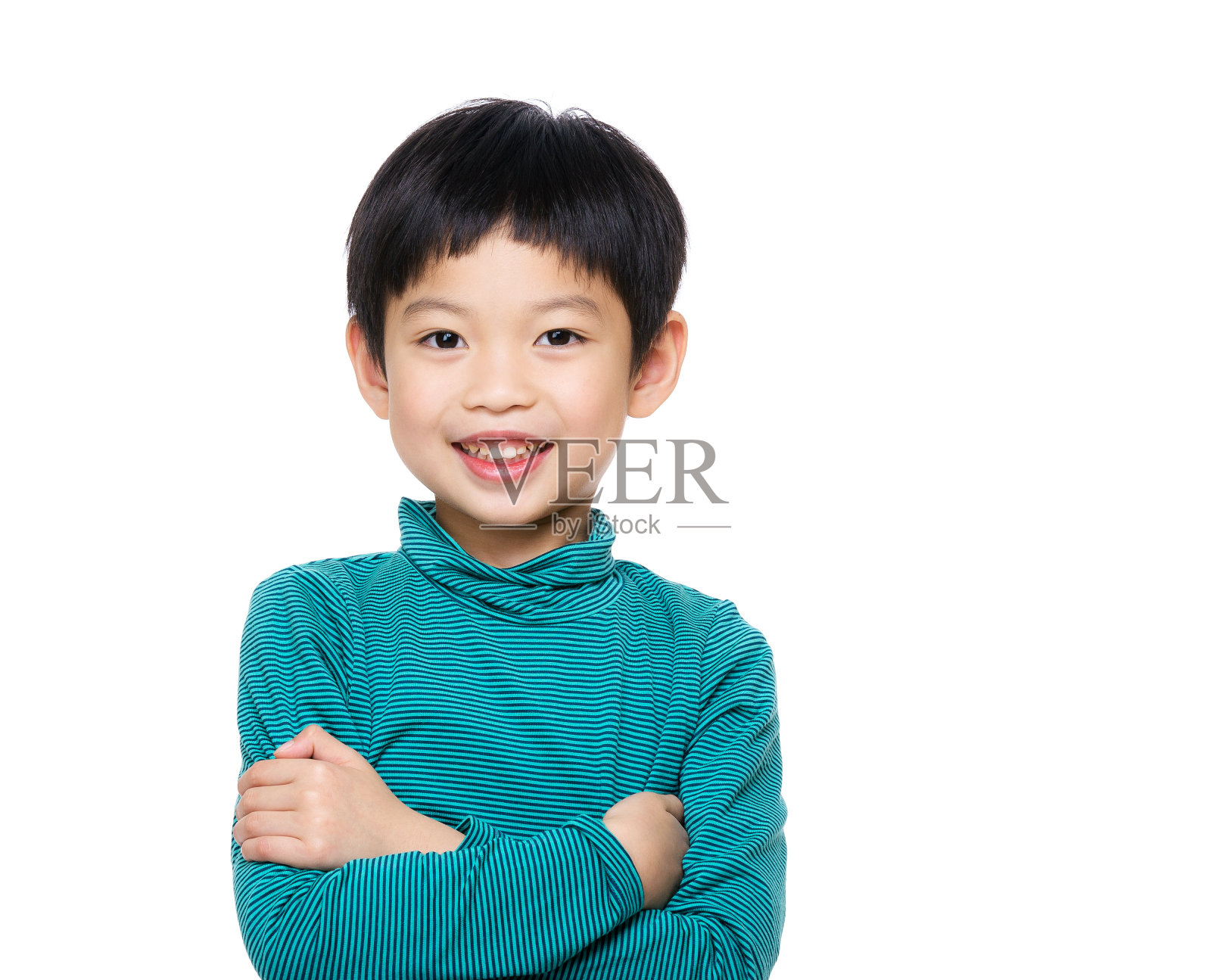 年轻的中国男孩的肖像照片摄影图片