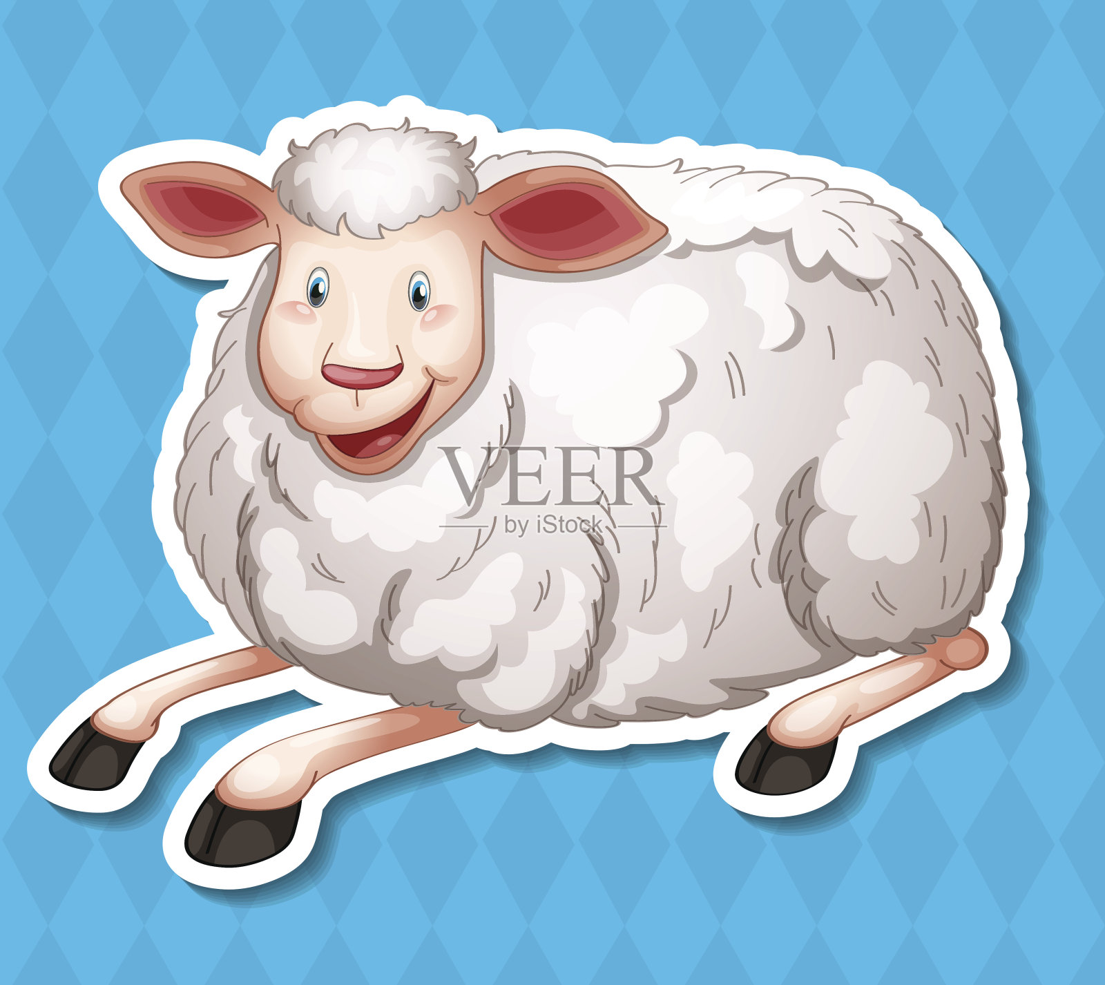 羊插画图片素材