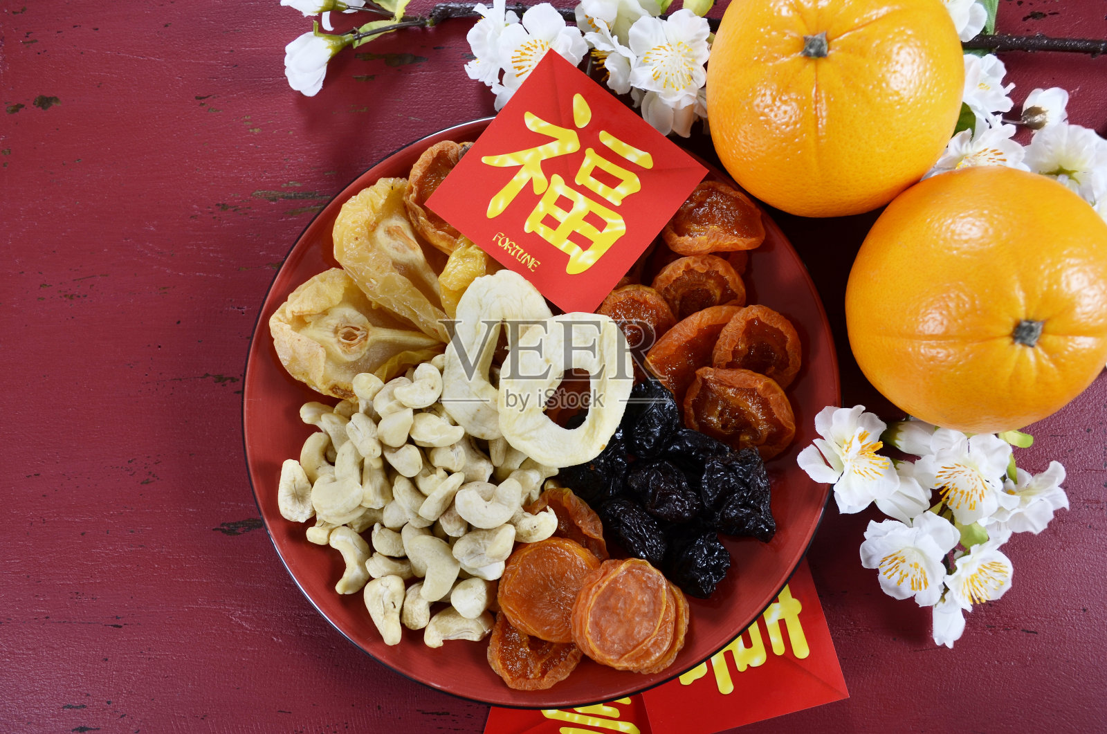 欢乐春节庆祝宴会托盘团圆照片摄影图片