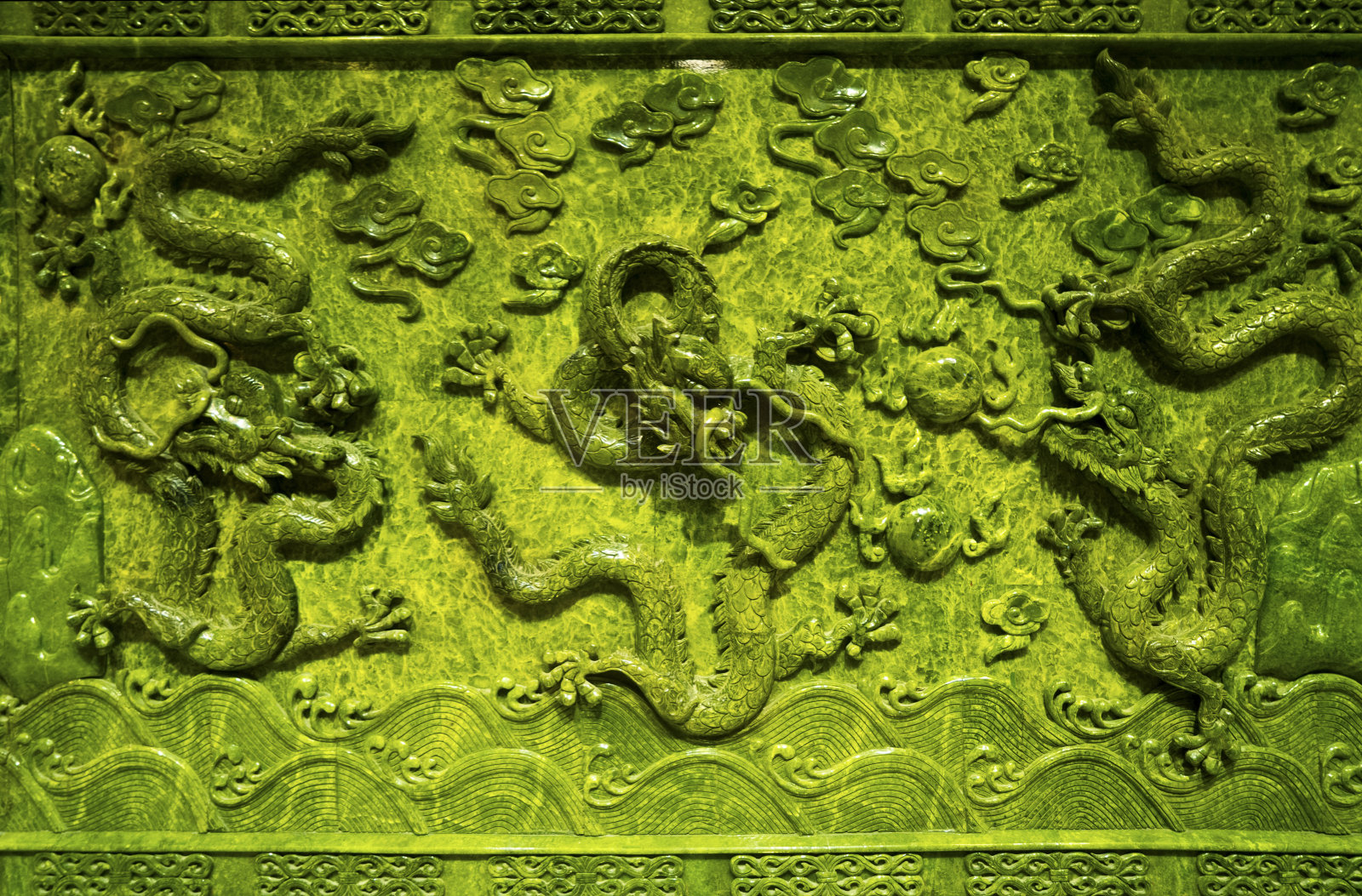 紫禁城中的中国石龙照片摄影图片