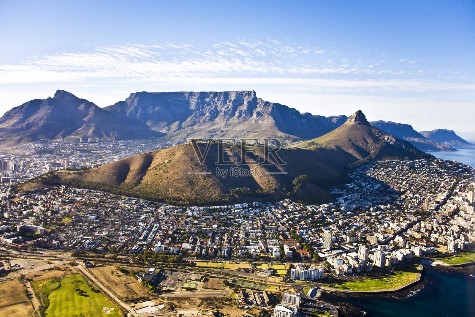 南非开普敦的天线照片摄影图片