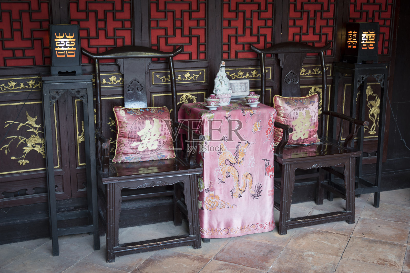 传统中式家具照片摄影图片