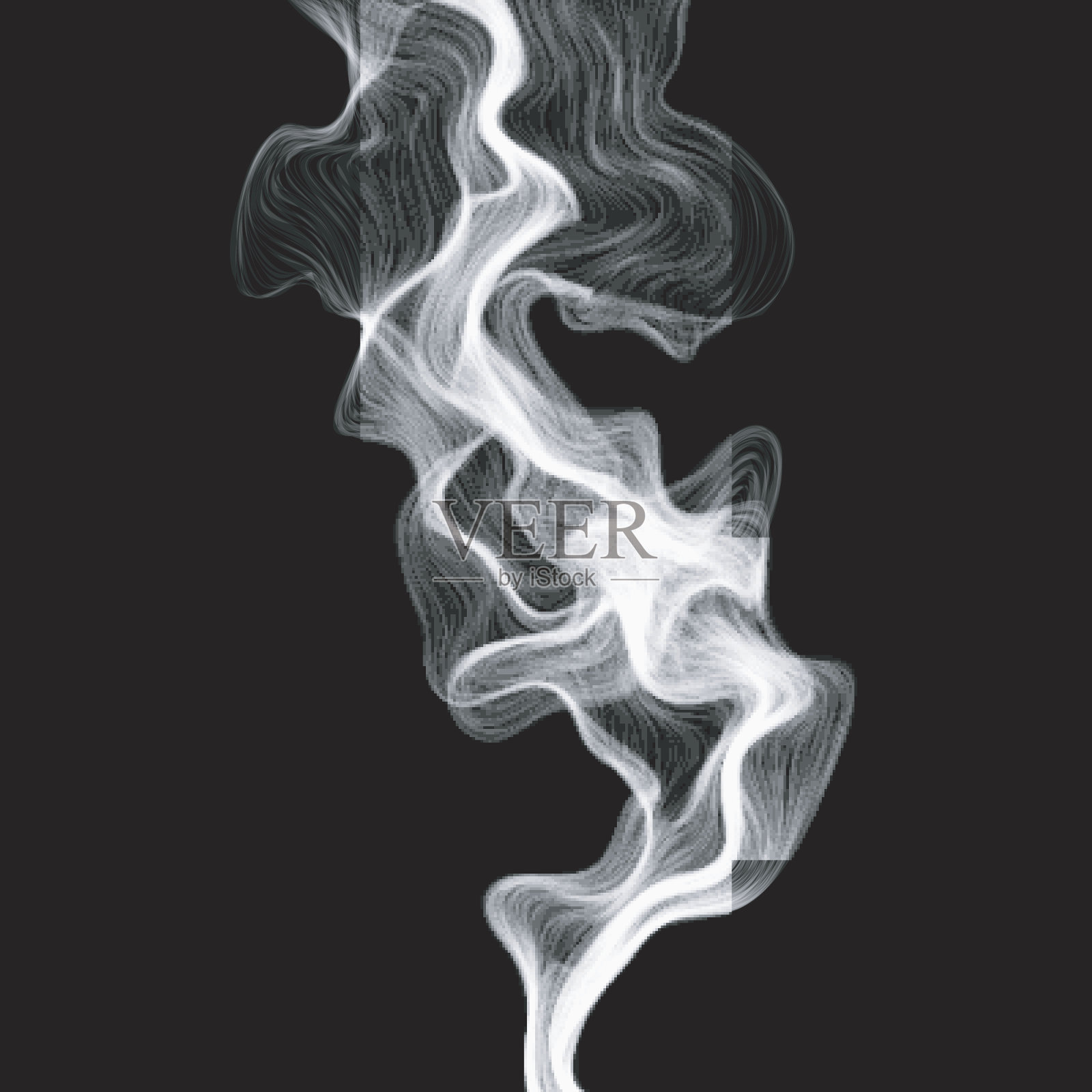 矢量抽象烟雾背景设计元素图片