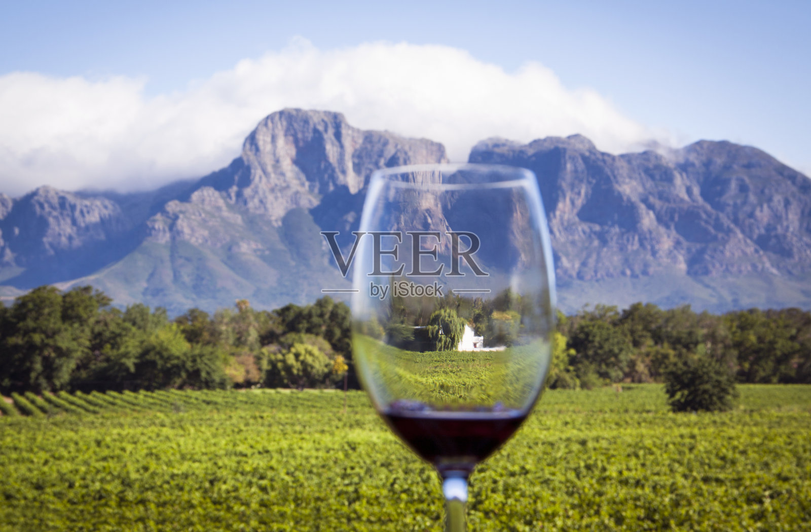 南非葡萄酒之乡照片摄影图片