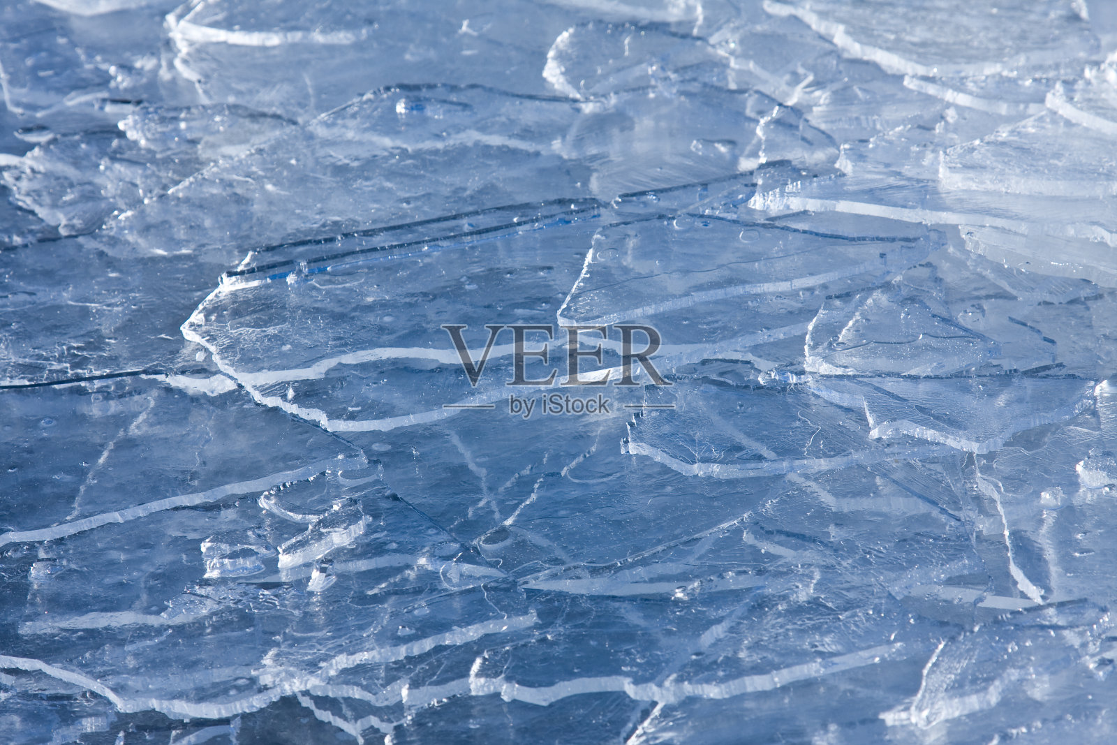 蓝冰抽象照片摄影图片