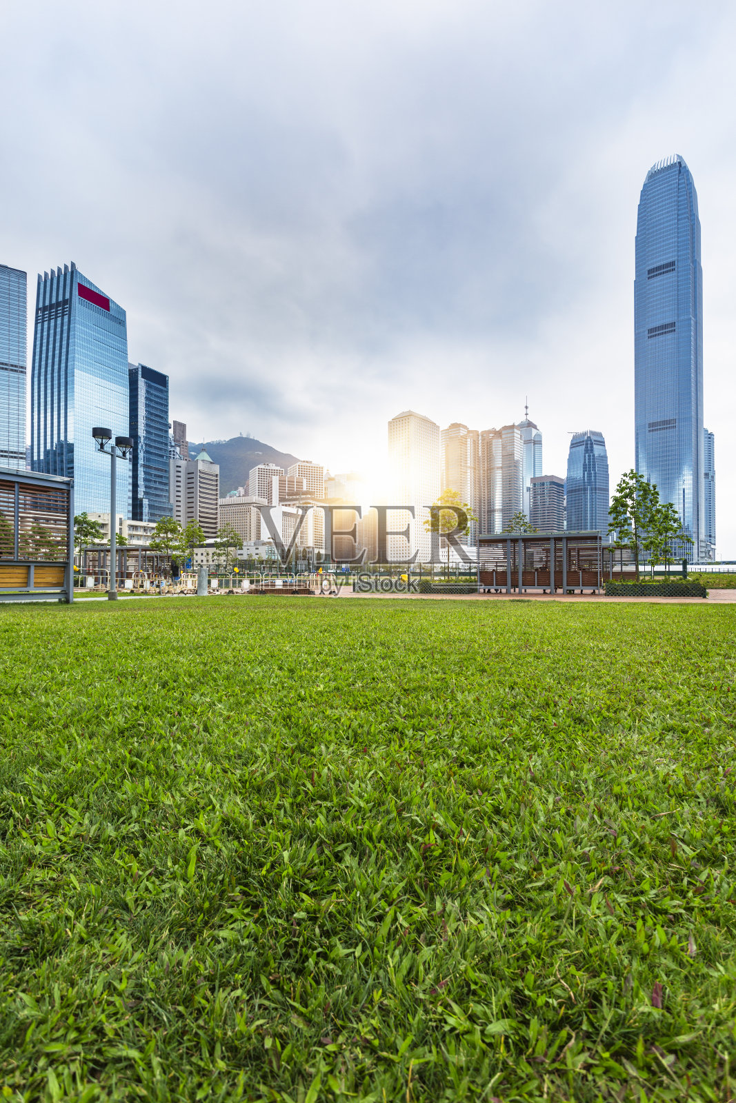 香港绿色办公大楼照片摄影图片