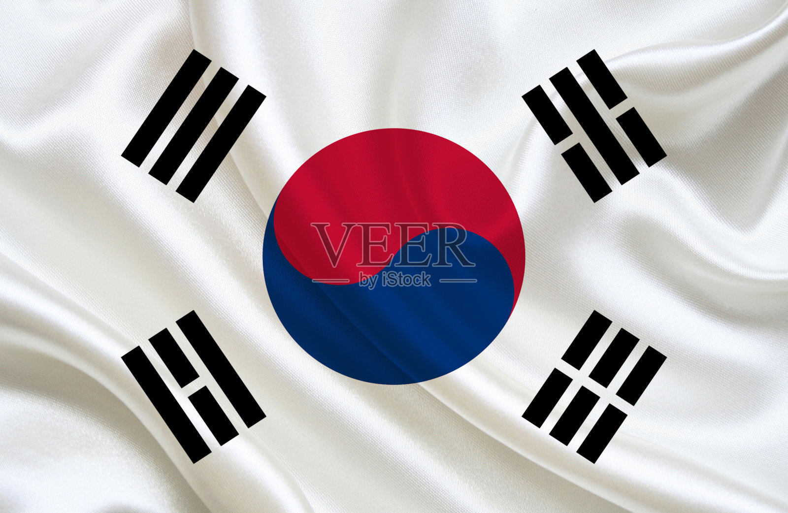 韩国国旗照片摄影图片