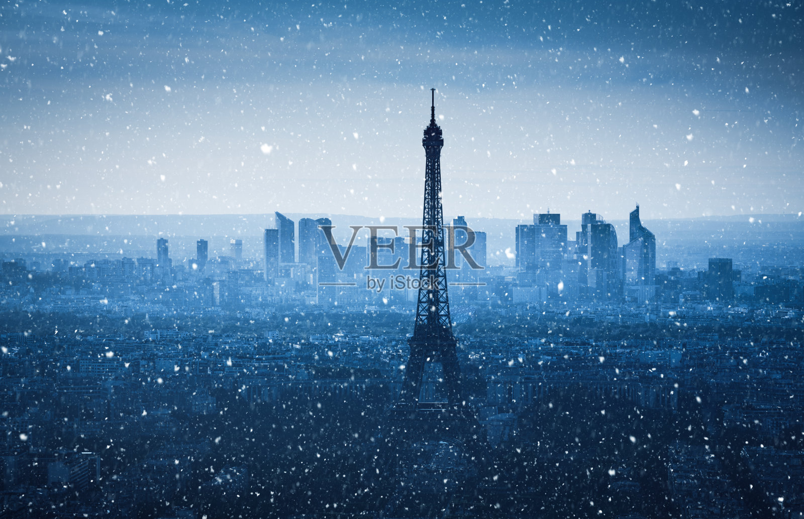 巴黎的冬天照片摄影图片
