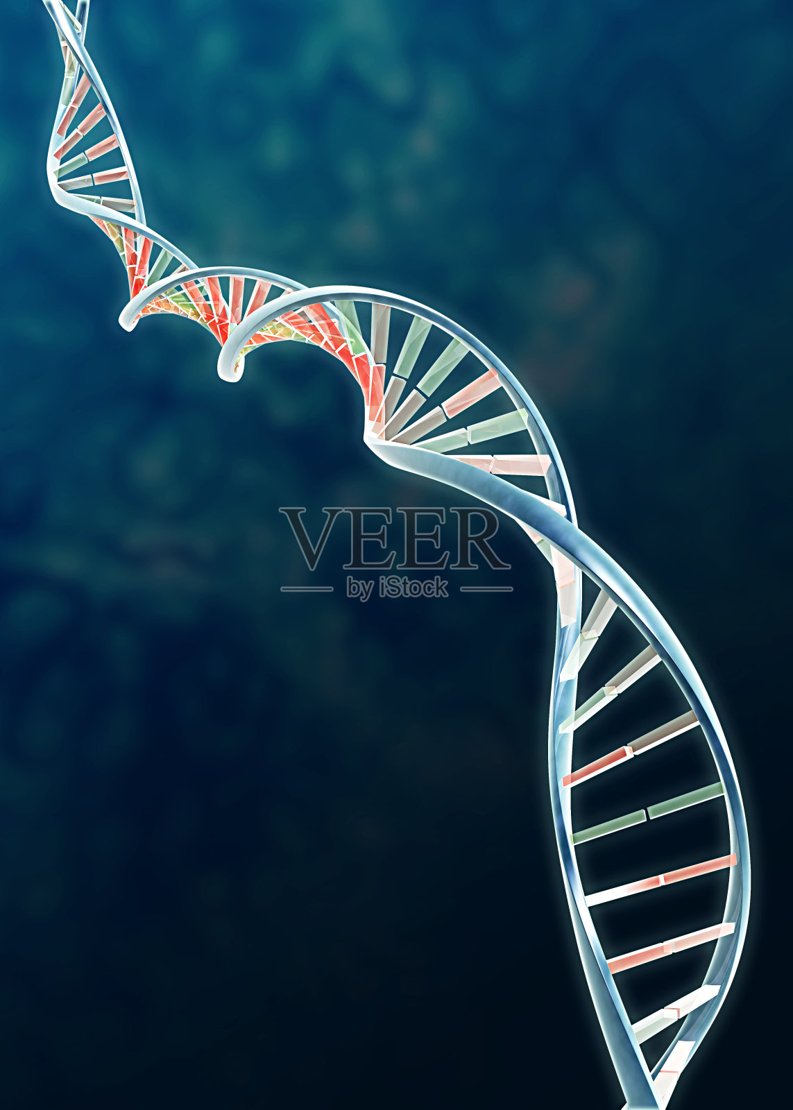 基因组- DNA双螺旋照片摄影图片