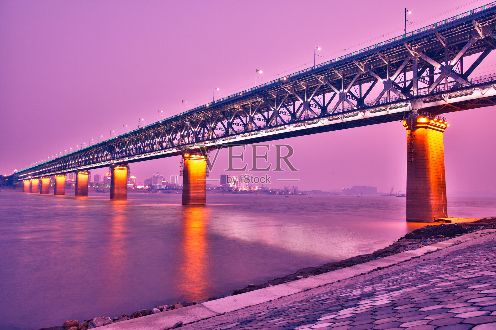 武汉长江大桥照片摄影图片