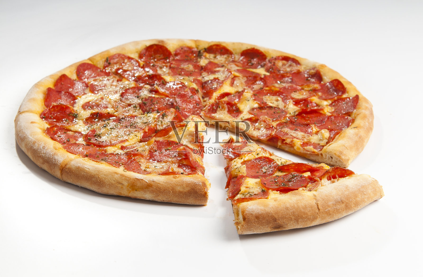 意大利辣香肠比萨饼# 2照片摄影图片