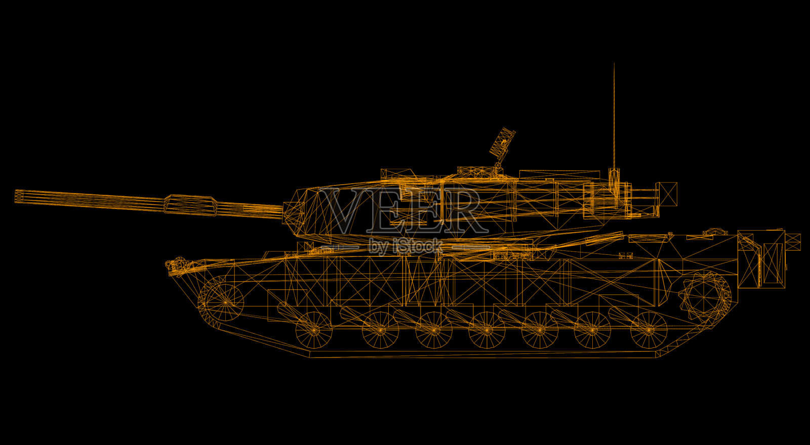 三维设计的军事坦克照片摄影图片