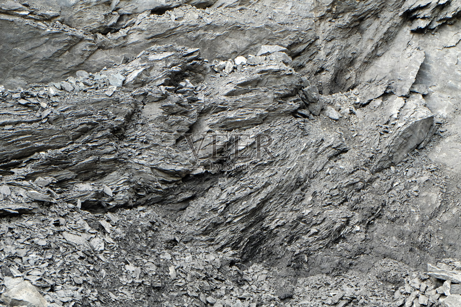 采石场岩石表面不规则的图案照片摄影图片